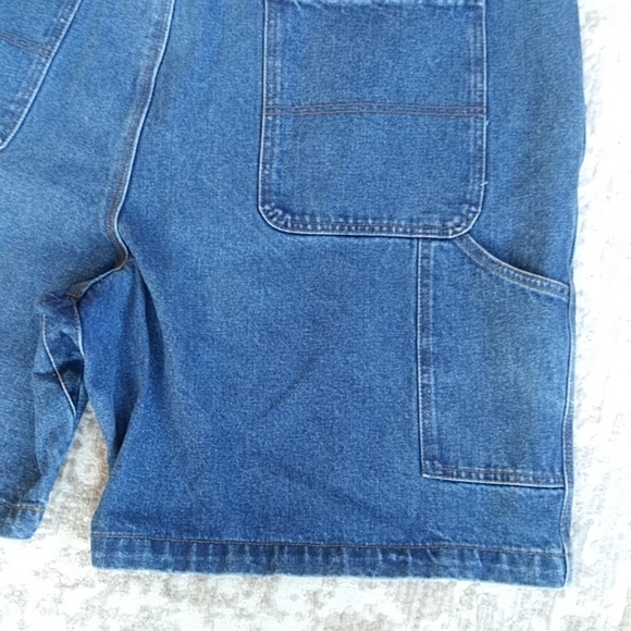 Cabela's Carpenter Cotton Jean Shorts 50 Blue - Picture 6 of 15